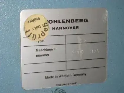 Wohlenberg 92 MCS-2 TV — Бумагорезательные машины | 123Machinery