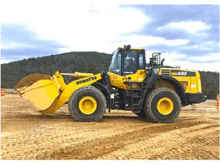 Komatsu WA480-8E0 — Ratiniai krautuvai — naudotas parduodama | 123Machinery