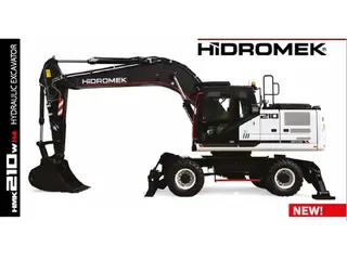 Hidromek HMK 210W - H4 — Колёсные экскаваторы — новый купить | 123Machinery