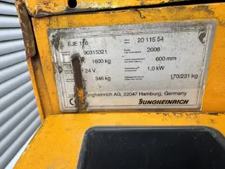 Jungheinrich EJE 116 Batterie aus 2020 — Foto 9