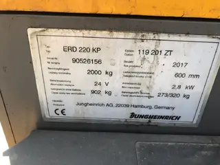Jungheinrich ERD 220 KP 119 201ZT — Foto 8