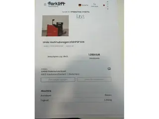 Linde EFG D12HPSP Lithium — Foto 3