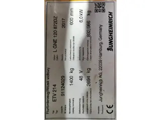 Jungheinrich EFG ETV 214 Lithium — Foto 4
