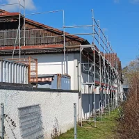 Layher Fassadengerüst für Hallen & Industrie — Foto 3