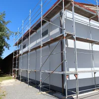 Fassadengerüst – Layher Stahl & Aluminium — Pastoliai — naudotas nuomojama | 123Machinery