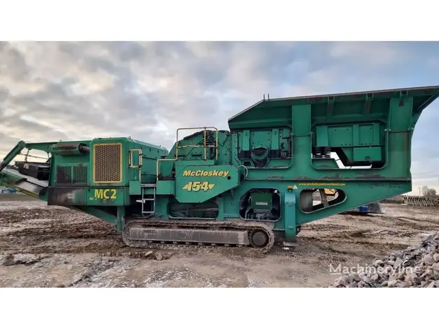 McCloskey 1107 I54 — Žiauninės trupintuvės — naudotas parduodama | 123Machinery