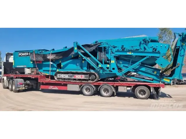 Powerscreen 1107 Chieftain 1400 — Vibraciniai sietai — naudotas parduodama | 123Machinery
