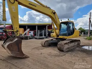 Komatsu DX 140 LCR-5 PC210LC-6 — Vikšriniai ekskavatoriai — naudotas parduodama | 123Machinery