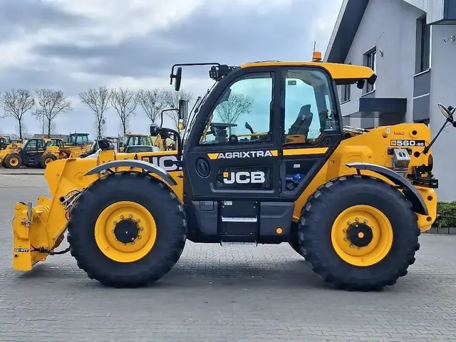 JCB 560-80 AGRI XTRA — Teleskopiniai krautuvai — naudotas parduodama | 123Machinery