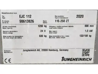 Jungheinrich EJC 112 Li-Ion Lithium — Foto 3