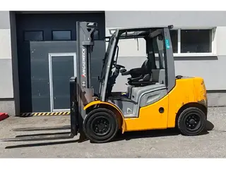 Jungheinrich DFG 550s — Dyzeliniai šakiniai krautuvai — naudotas nuomojama | 123Machinery