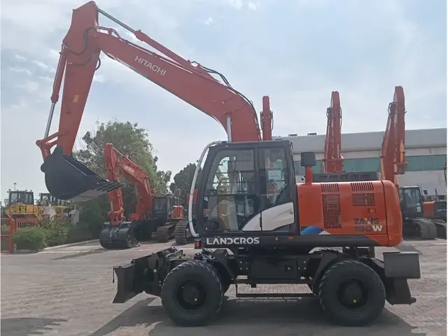 Hitachi LANDCROS — Колёсные экскаваторы | 123Machinery