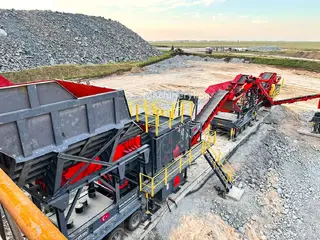 Boratas BLJ120 Wheeled Jaw Crusher Plant 350 tph — Foto 5