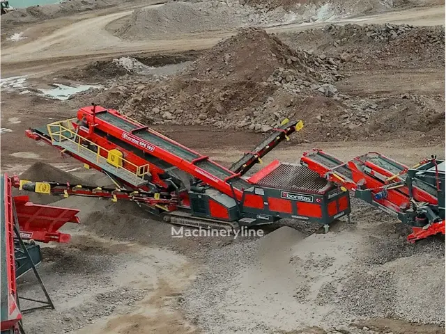 Boratas BPE102 Tracked Mobile Inclined Screen — Vibraciniai sietai — naujas parduodama | 123Machinery