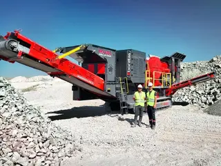 Boratas BPJ106 Crawler Mobile Jaw Crusher — Foto 2