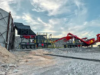 Boratas BLJ110 Wheeled Mobile Jaw Crusher — Foto 2
