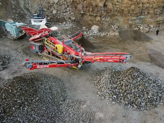 Boratas Tracked Scalper with Apron Feeder — Vibraciniai sietai — naujas parduodama | 123Machinery