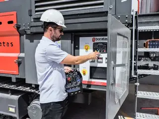 Boratas BPS100 Scalping Screen with Wobbler Feeder — Foto 5