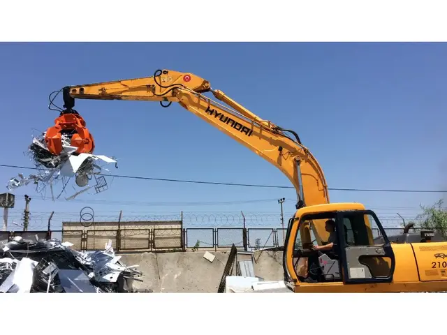 Грейфер для лома MHO4 – 0,4 м³ (400 л), 4 челюсти — Грейферы | 123Machinery