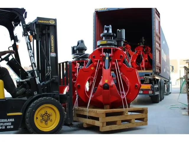 Грейфер для лома MHB5 – 0,5 м³ (500 л), 5 челюстей — Грейферы | 123Machinery