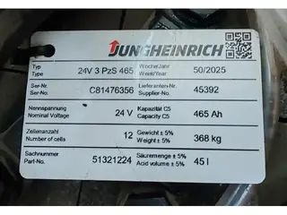 Jungheinrich ERE 225 batt2025/ 2t — Foto 4