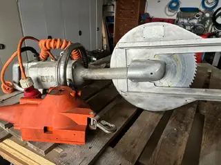 EFA 185 H Schlachthof-Kreissäge 1500 W — Slaughterhouse Equipment — naudotas parduodama | 123Machinery