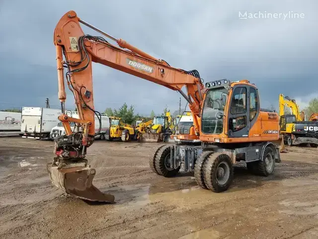 Doosan DX140W — Ratiniai ekskavatoriai — naudotas parduodama | 123Machinery