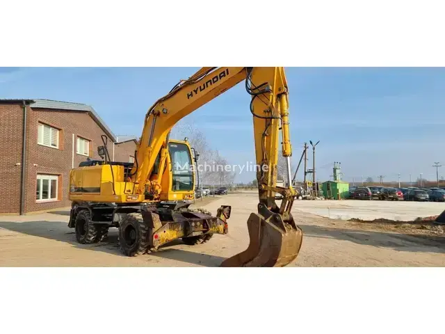 Hyundai Robex 170W-7 — Ratiniai ekskavatoriai — naudotas parduodama | 123Machinery