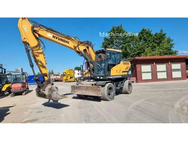 Hyundai HW140 — Ratiniai ekskavatoriai — naudotas parduodama | 123Machinery