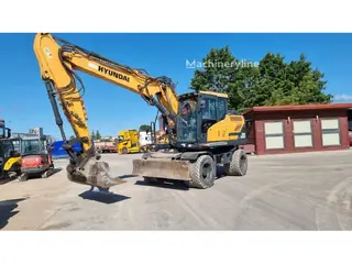 Hyundai HW140 — Колёсные экскаваторы — б/у купить | 123Machinery