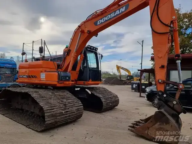 Doosan 349 DX160LC — Vikšriniai ekskavatoriai — naudotas parduodama | 123Machinery