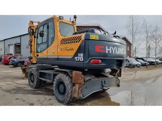 Hyundai 349 Robex HW170 — Колёсные экскаваторы — б/у купить | 123Machinery