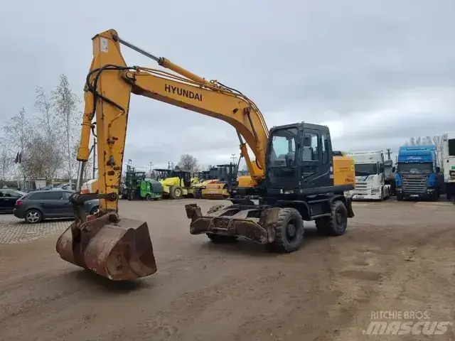 Hyundai 349 Robex 170W-7A — Ratiniai ekskavatoriai — naudotas parduodama | 123Machinery