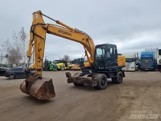 Hyundai 349 Robex 170W-7A — Колёсные экскаваторы — б/у купить | 123Machinery
