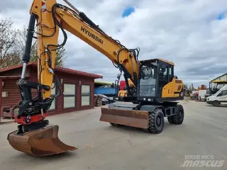 Hyundai 349 HW180 — Колёсные экскаваторы — б/у купить | 123Machinery
