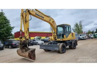 Komatsu 349 PW130-7K — Ratiniai ekskavatoriai — naudotas parduodama | 123Machinery