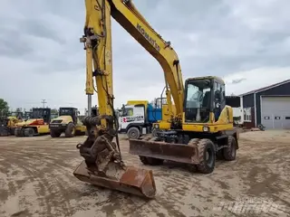 Komatsu 1304 PW160-7 — Колёсные экскаваторы — б/у купить | 123Machinery